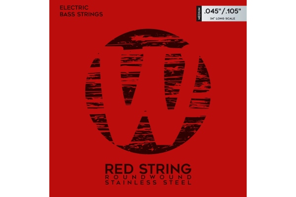 Red Strings Electric Bass 4M - Stainless Steel