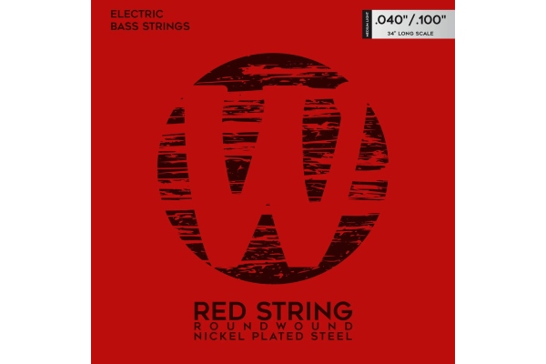 Warwick Red Strings Electric Bass 4ML - Nickel Plated Steel