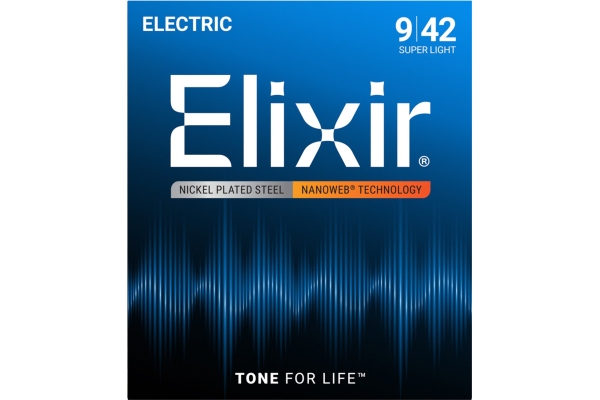 Elixir Nanoweb Electric Super Light 12002