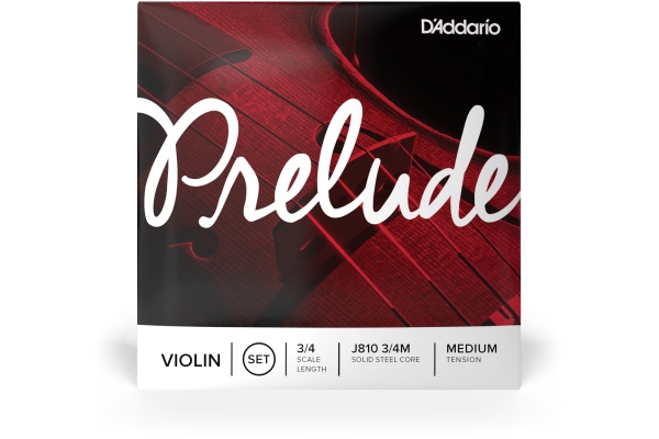 Daddario Prelude J810 Set 3/4 Medium Daddario Prelude J810 Set 3/4 Medium