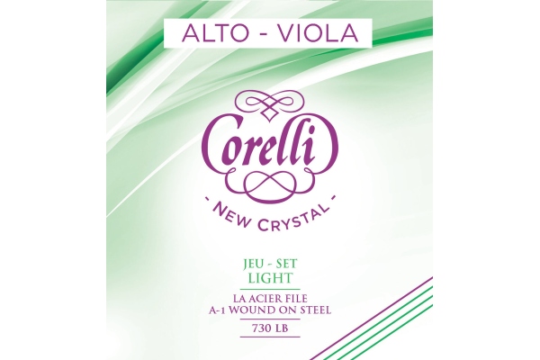 Brácsa húrok Crystal Light