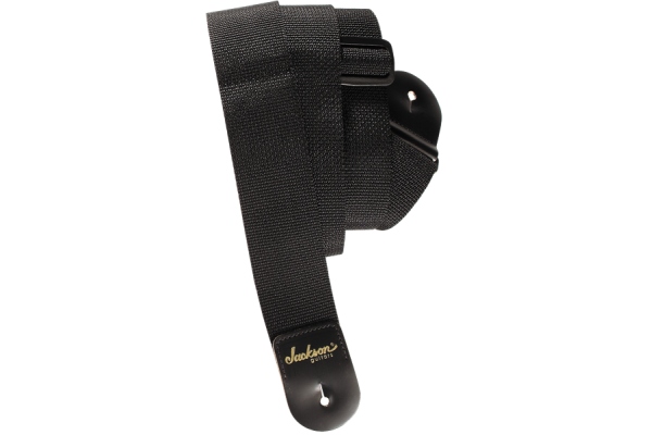 2'' Poly Guitar Strap Black