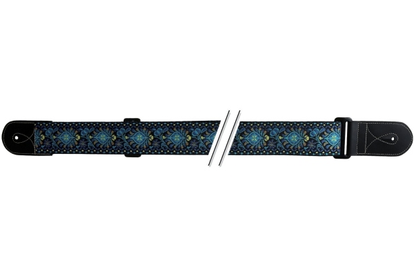 F&S Folk Jacquard albastru-galben