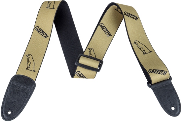 Gold Penguins Strap Black