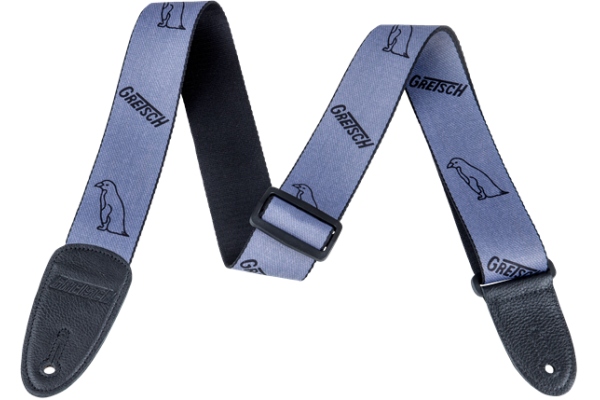 Gray Penguins Strap Black