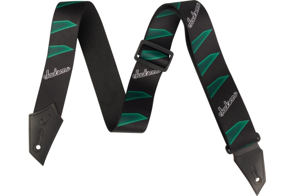 Jackson Headstock Pattern Black/ Green Jackson Headstock Pattern Black/ Green