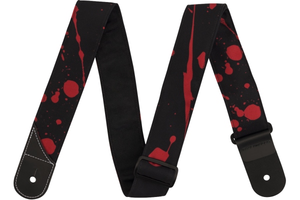 Jackson Splatter Strap Black and Red 2 Jackson Splatter Strap Black and Red 2