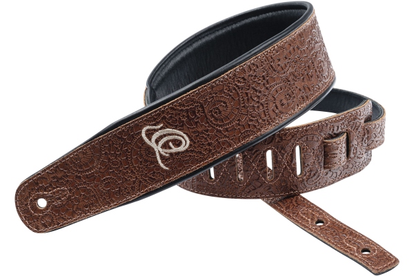 Genuine Leather Strap - Byzantine Brown