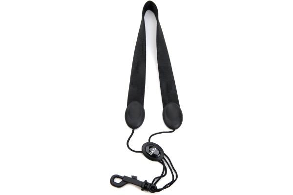 Daddario Woodwinds Saxophone Strap Soprano/Alto Black Nylon Snap Hook