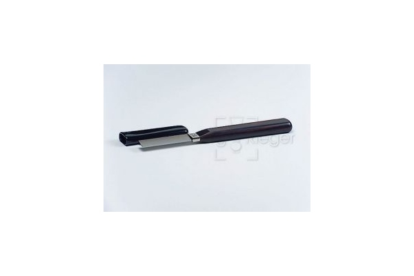 Georg Rieger Cutit Reed scarping knife double hollow ground - with protective sheat