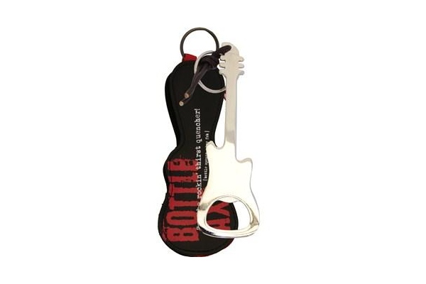 Bottle Axe: Bottle Opener/Key Fob (Silver)