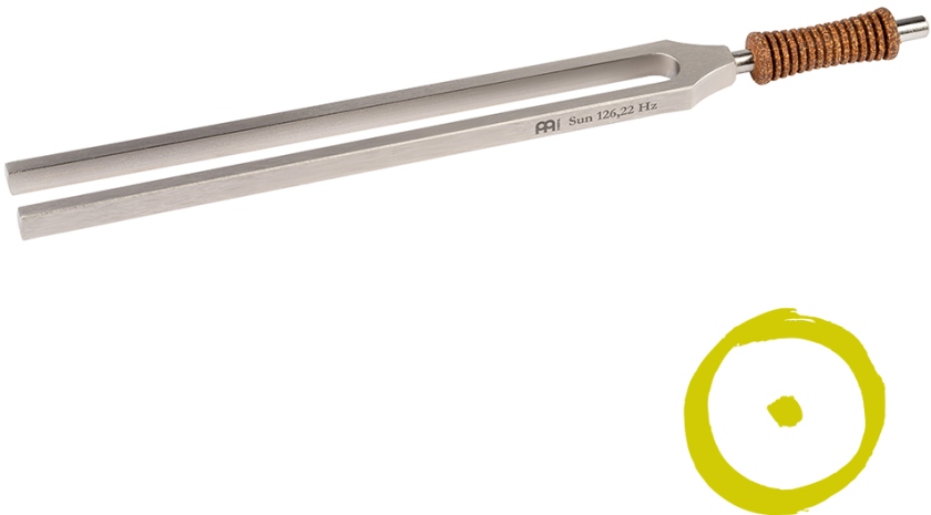 Meinl Therapy Tuning Fork - Sun - 126.22 Hz