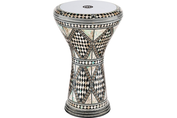 Meinl AE Egypt Doumbek, White Pearl, Mosaic Royale - 8 3/4