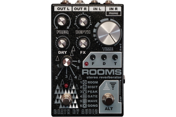 Death By Audio Rooms - Stereo Reverberator Death By Audio Rooms - Stereo Reverberator