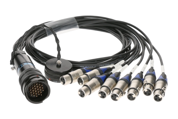Klotz OT1000 - RMP 25p M - 8x XLR 3p F8-channel - digital fanout - PVC - KLOTZ