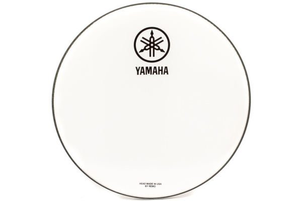 Yamaha Logo Drum Head New Logo P3 White 18 Yamaha Logo Drum Head New Logo P3 White 18