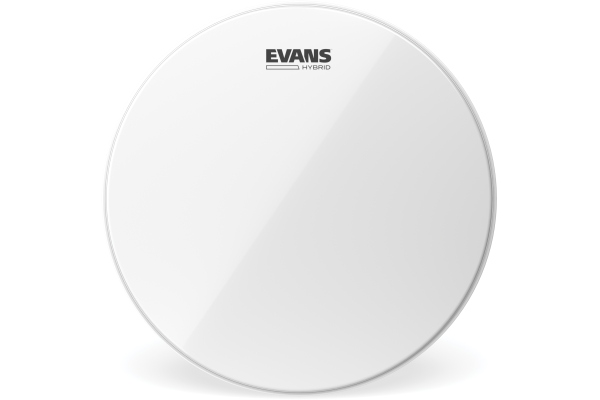 Hybrid White Marching Snare Drum Head 13 Inch