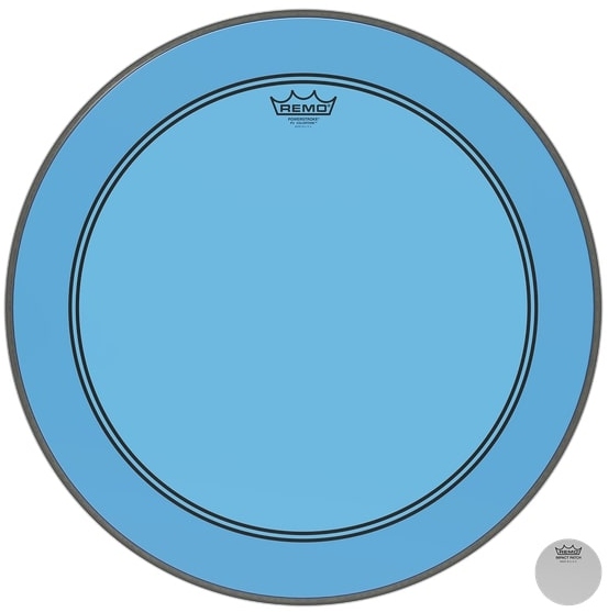 Remo Colortone Powerstroke 3 Blue 22