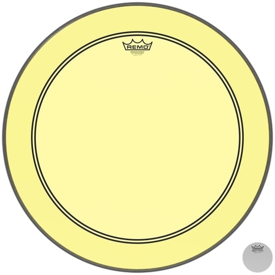 Remo Colortone Powerstroke 3 Yellow 18