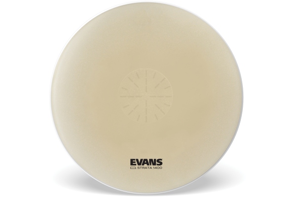 Evans Strata 1400  Power Center Reverse Dot Concert Bass Drum Head 40 Inch