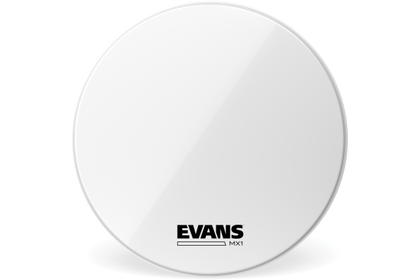 MX1 White Marching BD Head 26 Inch