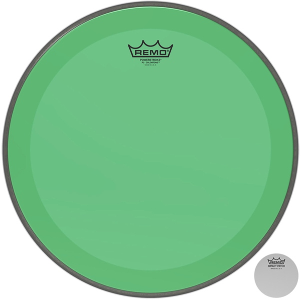 Remo Faţă tobă Colortone Powerstroke 3 clear 26