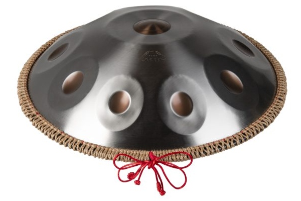 Tuga Handpan 10 hang 432 Hz Silver Golden eyes