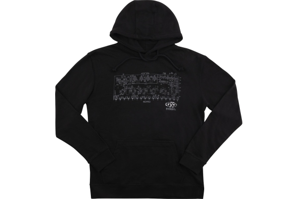 EVH Schematic Fleece Black XL
