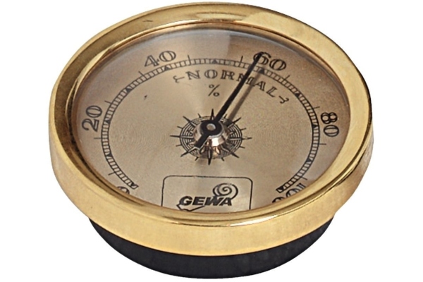 Gewa Hygrometer Gold Gewa Hygrometer Gold
