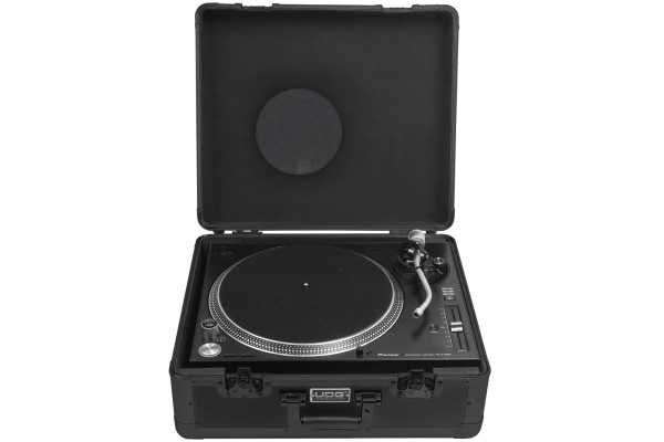 Ultimate Pick Foam Flight Case Turntable - Black