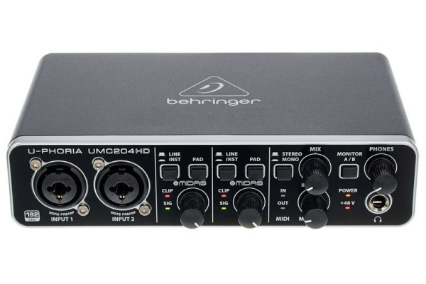 Behringer U-Phoria UMC-204 HD Behringer U-Phoria UMC-204 HD