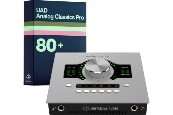 Apollo Twin X QUAD with UAD Analog Classics Pro