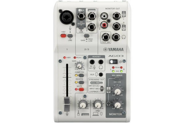 Yamaha AG03 mk2 White Yamaha AG03 mk2 White
