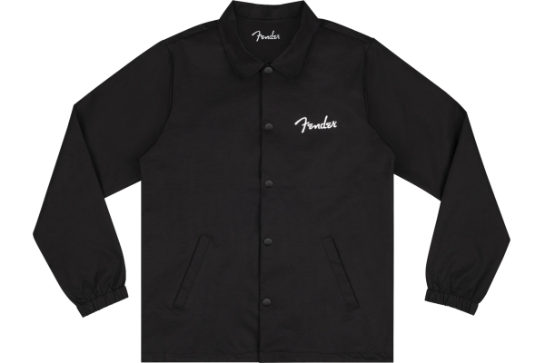 Fender Spaghetti Logo Coaches Jacket Black M