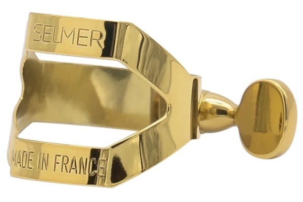 Selmer Soprano Sax Ligature Gold Lacquered Selmer Soprano Sax Ligature Gold Lacquered