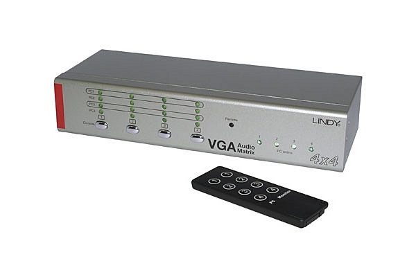 Lindy VGA Audio Matrix 4x4 Lindy VGA Audio Matrix 4x4