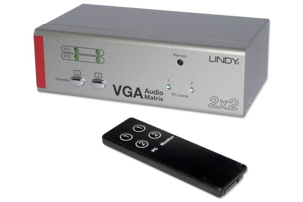 Lindy VGA Audio Matrix 2x2 Lindy VGA Audio Matrix 2x2