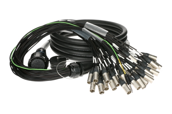PolyLIVE - RMP 150p F - 32x XLR M32-channel - analog fanout PVC - KLOTZ - metal / Remke - 15 m
