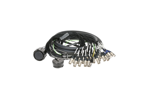 PolyLIVE - RMP 85p F - 20x XLR M / 4x XLR F24-channel PolyLIVE - analog fanout - PVC - KLOTZ - metal / Remke - 6 m