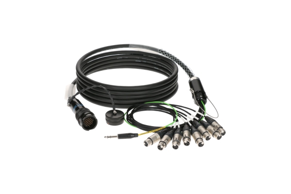 Klotz PolyLIVE - RMP 25p M - 8x XLR F8-channel - analog fanout - PVC - Neutrik® - 20 m