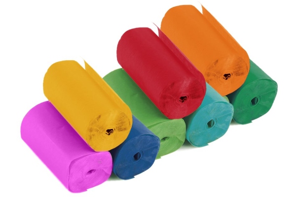 Slowfall Streamers 10mx5cm, multicolor, 10x