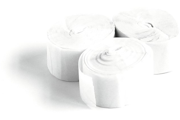 Slowfall Streamers 10mx1.5cm, white, 32x