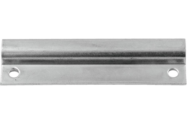 Piano hinge stop punched