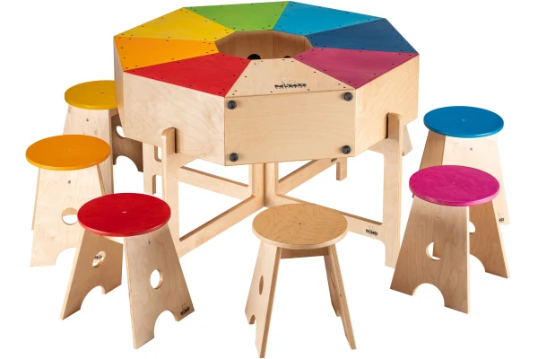 Nino Percussion Classroom Cajon Group Rhythm Set