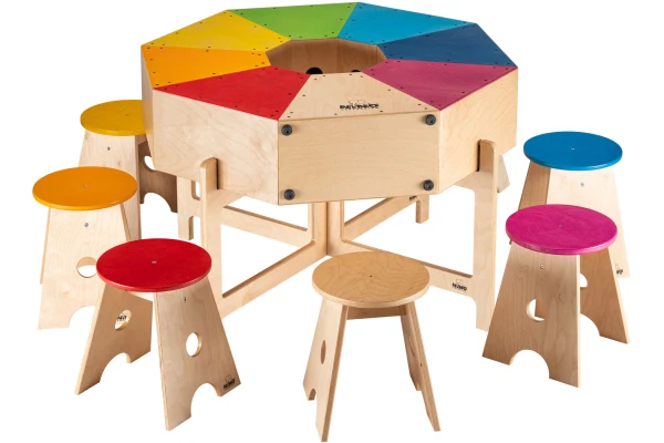 Nino Percussion Classroom Cajon Group Rhythm Set
