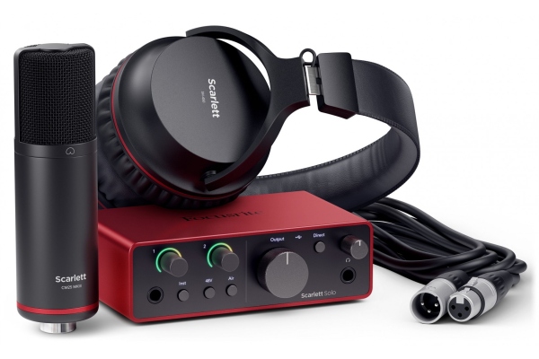 Focusrite Scarlett Solo Stúdió 4th Gen