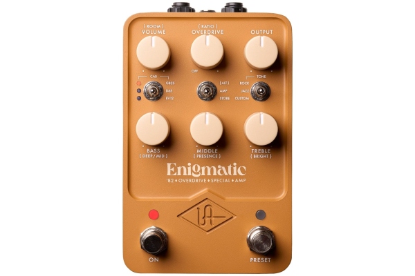Universal Audio UAFX Enigmatic 82 Overdrive Special Amp