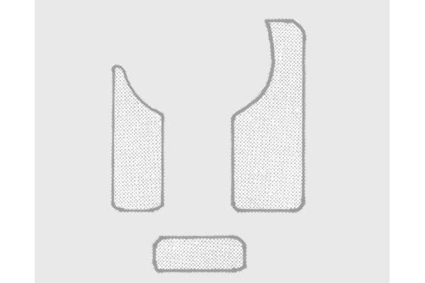 Pickguard Set pt chitara clasica, 3 componente