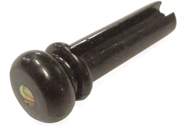 Ortega Bridge Pin for Bass - Black Ortega Bridge Pin for Bass - Black