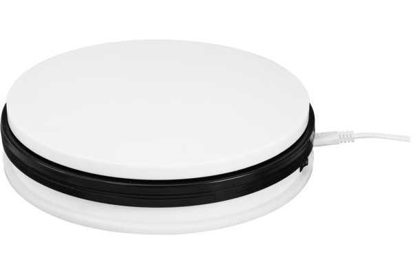 Europalms Rotary Plate 45cm up to 50kg white Europalms Rotary Plate 45cm up to 50kg white
